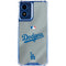 MLB Los Angeles Dodgers Road Jersey Moto G 5G (2024) Clear Case